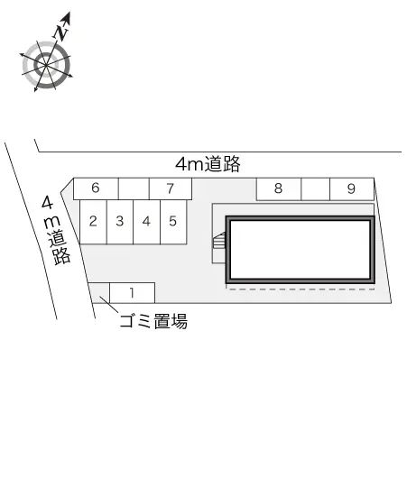 ★手数料０円★入間市下藤沢　月極駐車場（LP）